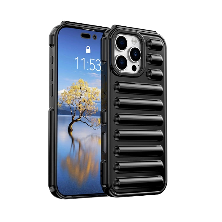 Capsule Series candy colour TPU iPhone 16 Pro Max case in black