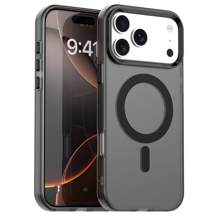 Candy MagSafe PC hybrid TPU iPhone case in black for iPhone 17 Pro