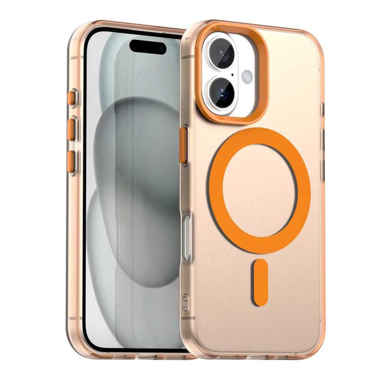 Candy MagSafe PC hybrid TPU iPhone case in orange for iPhone 17