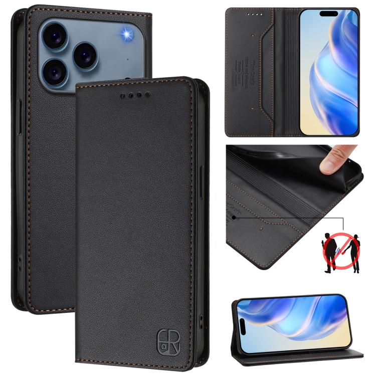 Black RC01 iPhone 17 Pro case