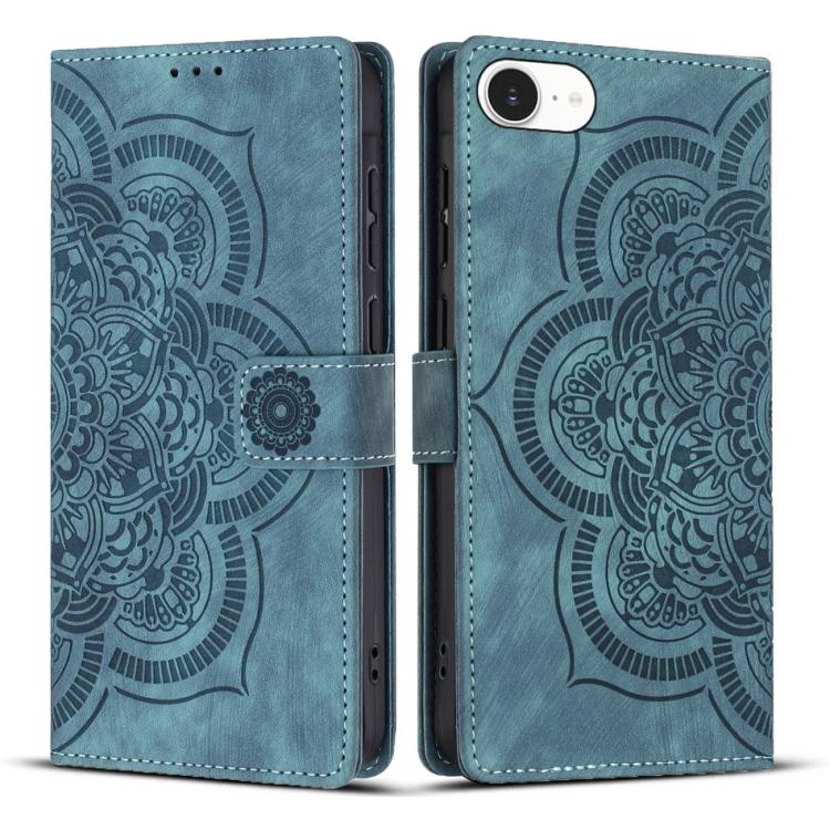 Blue iPhone 17e 16e wallet case