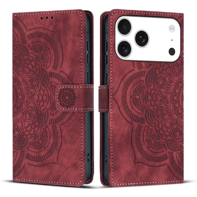 Red iPhone 17 Pro wallet case
