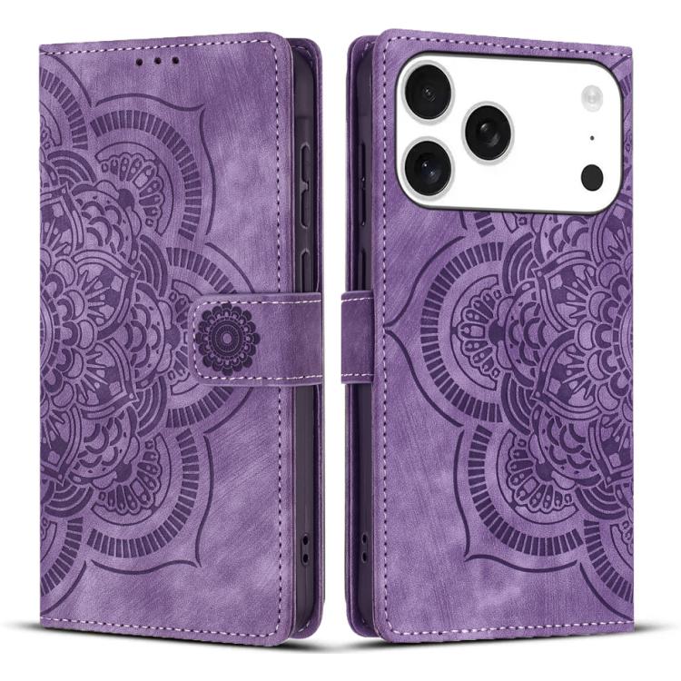 Purple iPhone 17 Pro wallet case