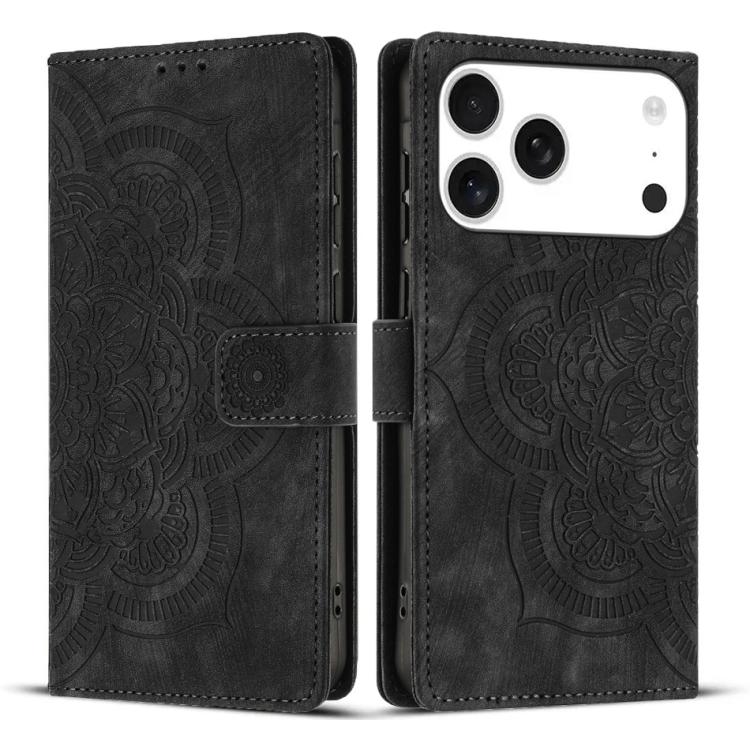 Black iPhone 17 Pro wallet case