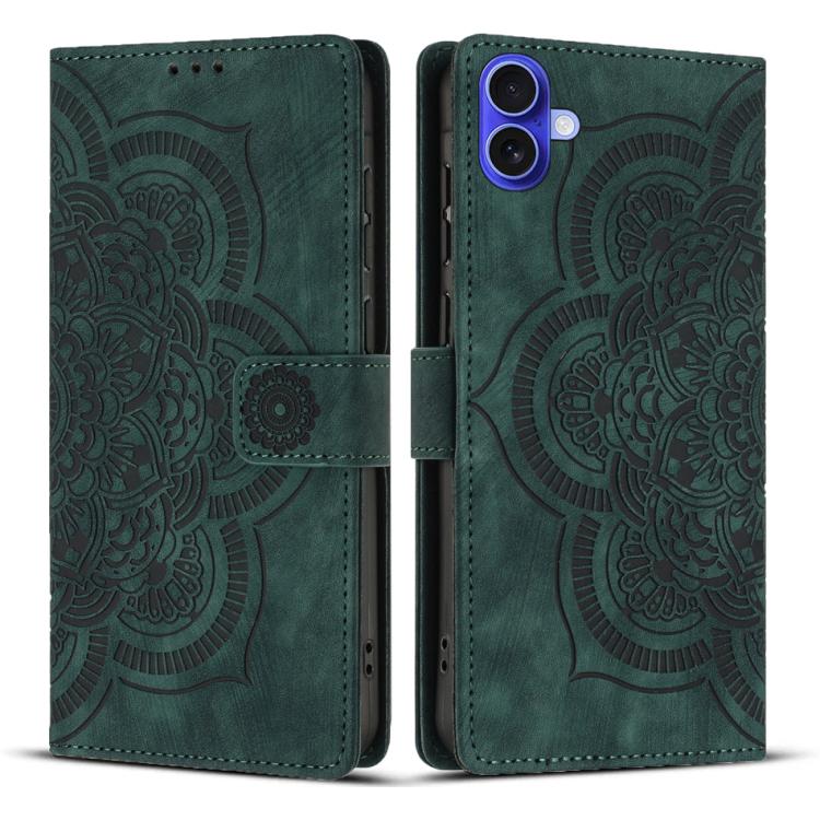 Green iPhone 17 wallet case