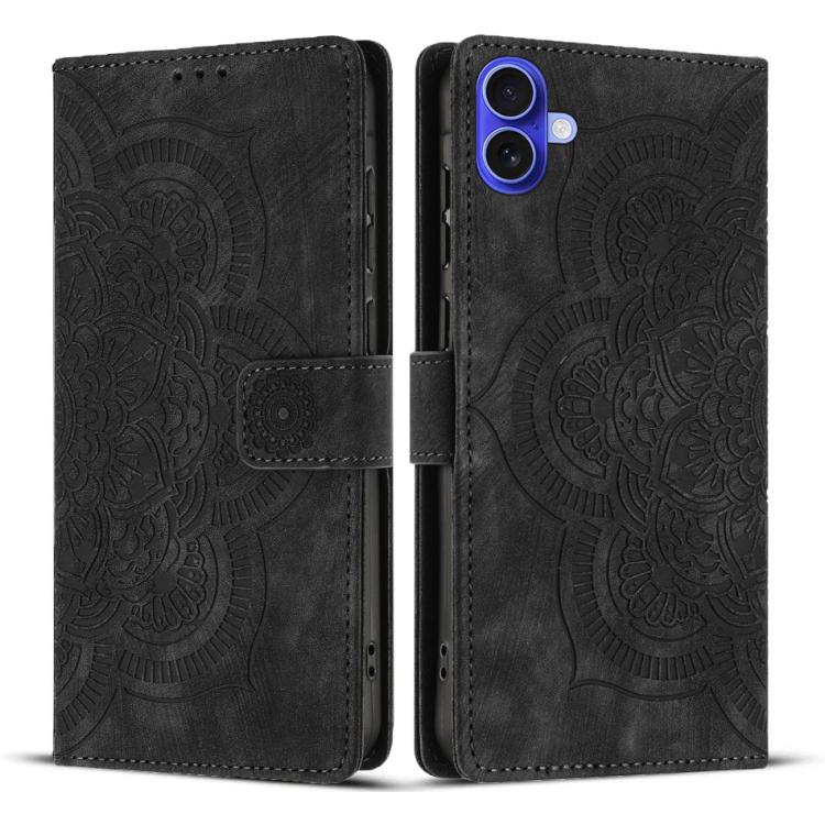 Black iPhone 17 wallet case
