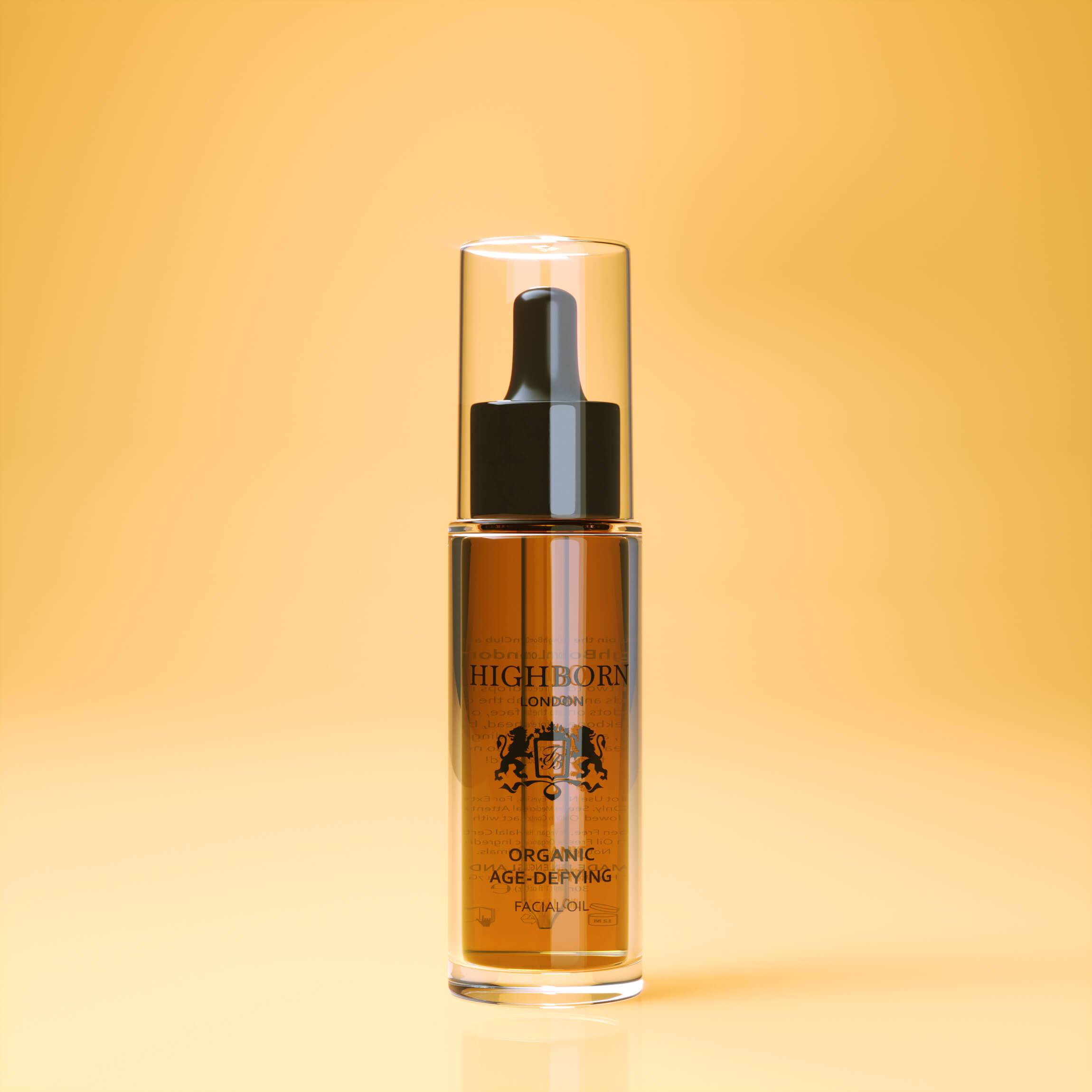 Highborn Organic Age-Defying Facial Oil organic botanical face oil