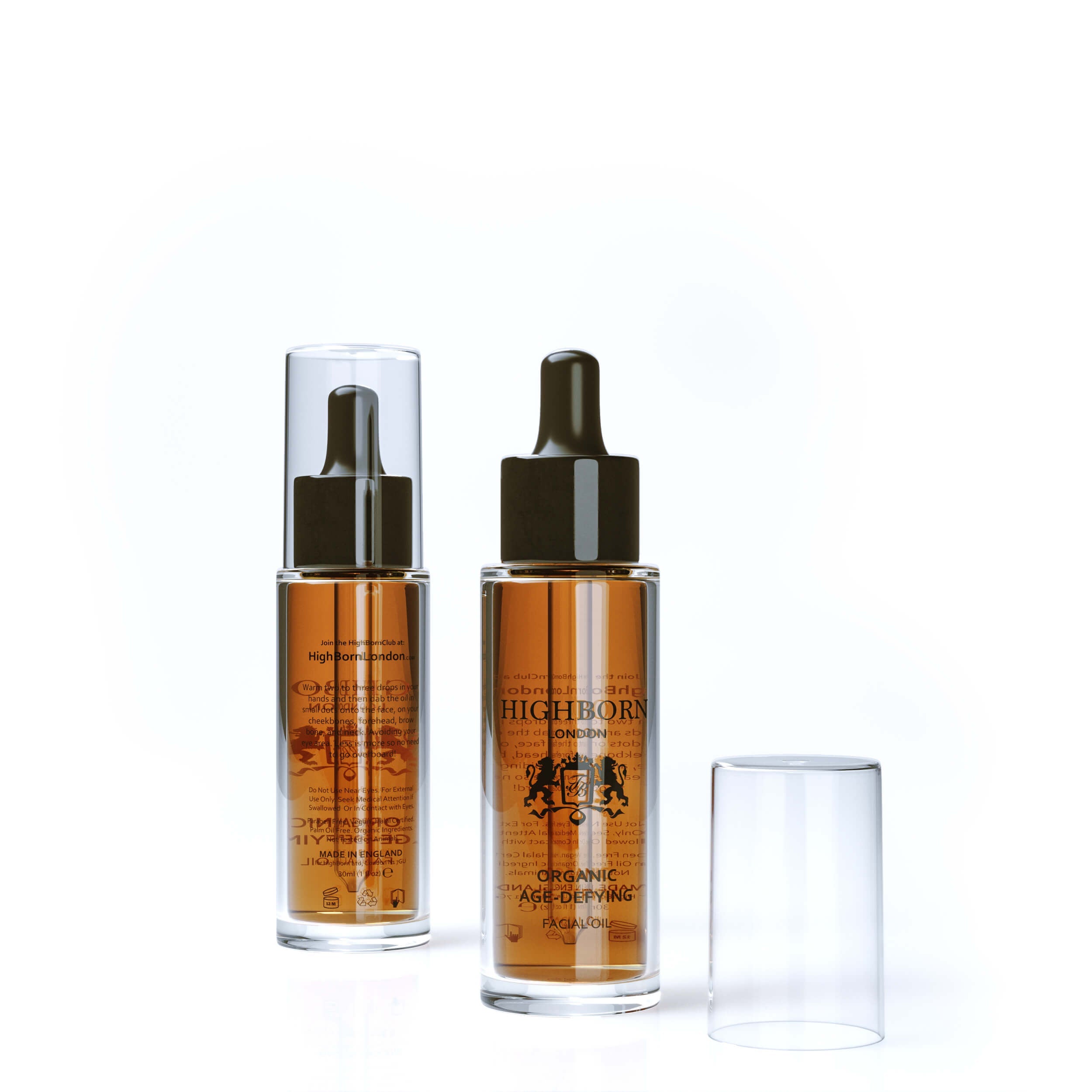 Highborn Organic Age-Defying Facial Oil bottle product image