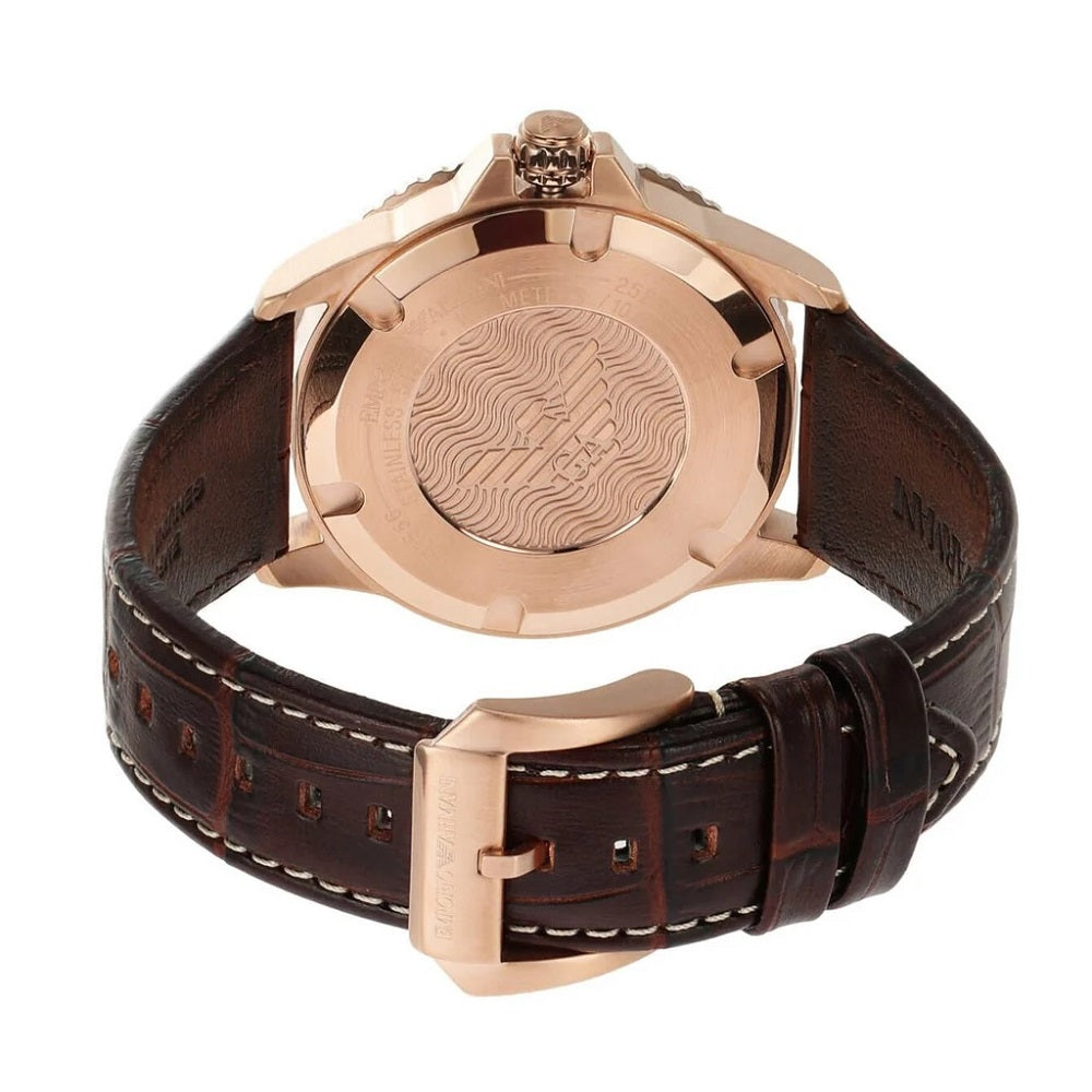 Emporio Armani AR11556 case back and serial number detail