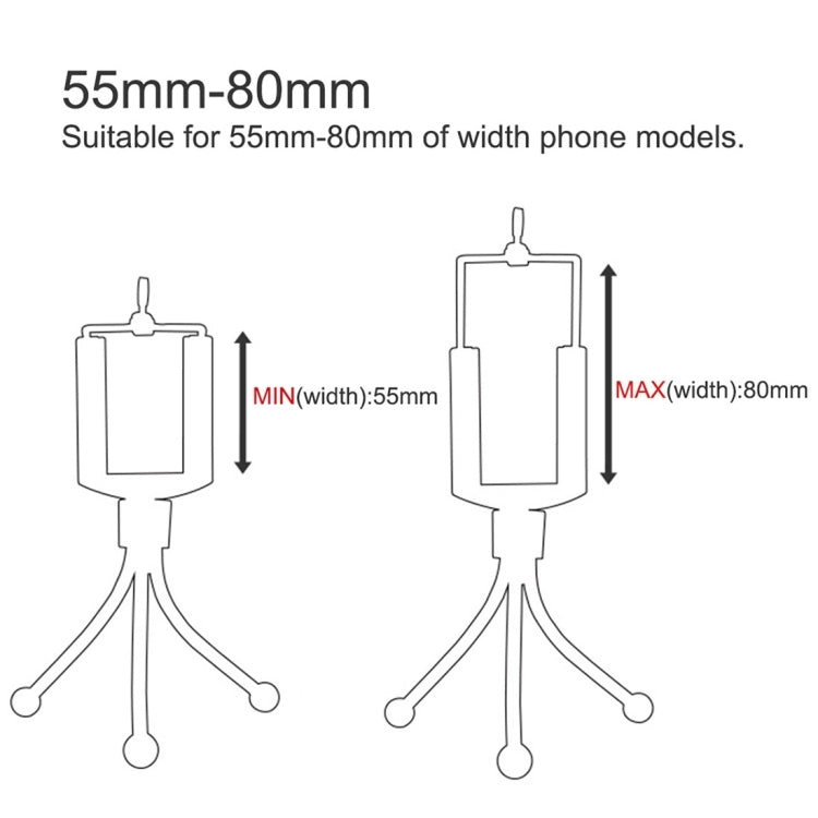 HAWEEL HWL-6400 tripod folded view