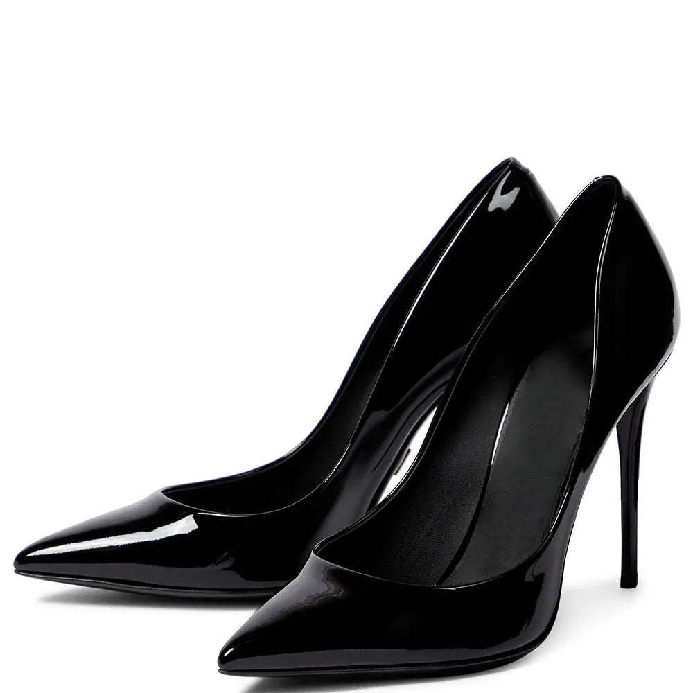 Kenike 10cm stiletto heels upper close-up