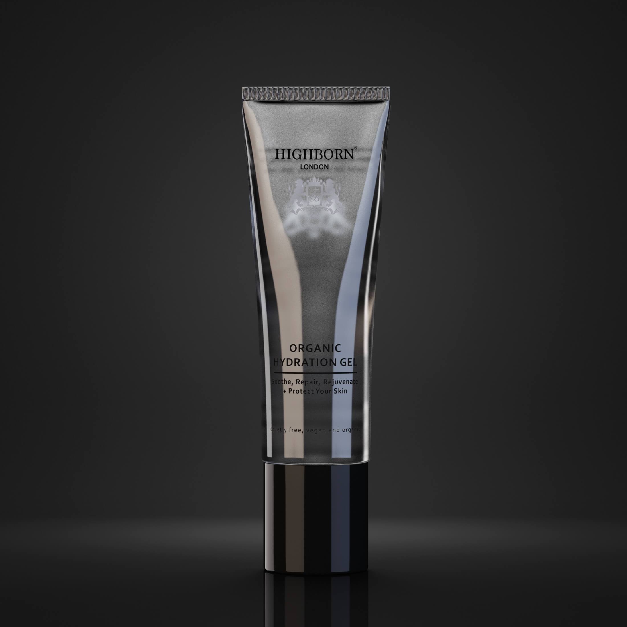 Highborn Organic Hydration Gel 100ml soothing skin gel tube