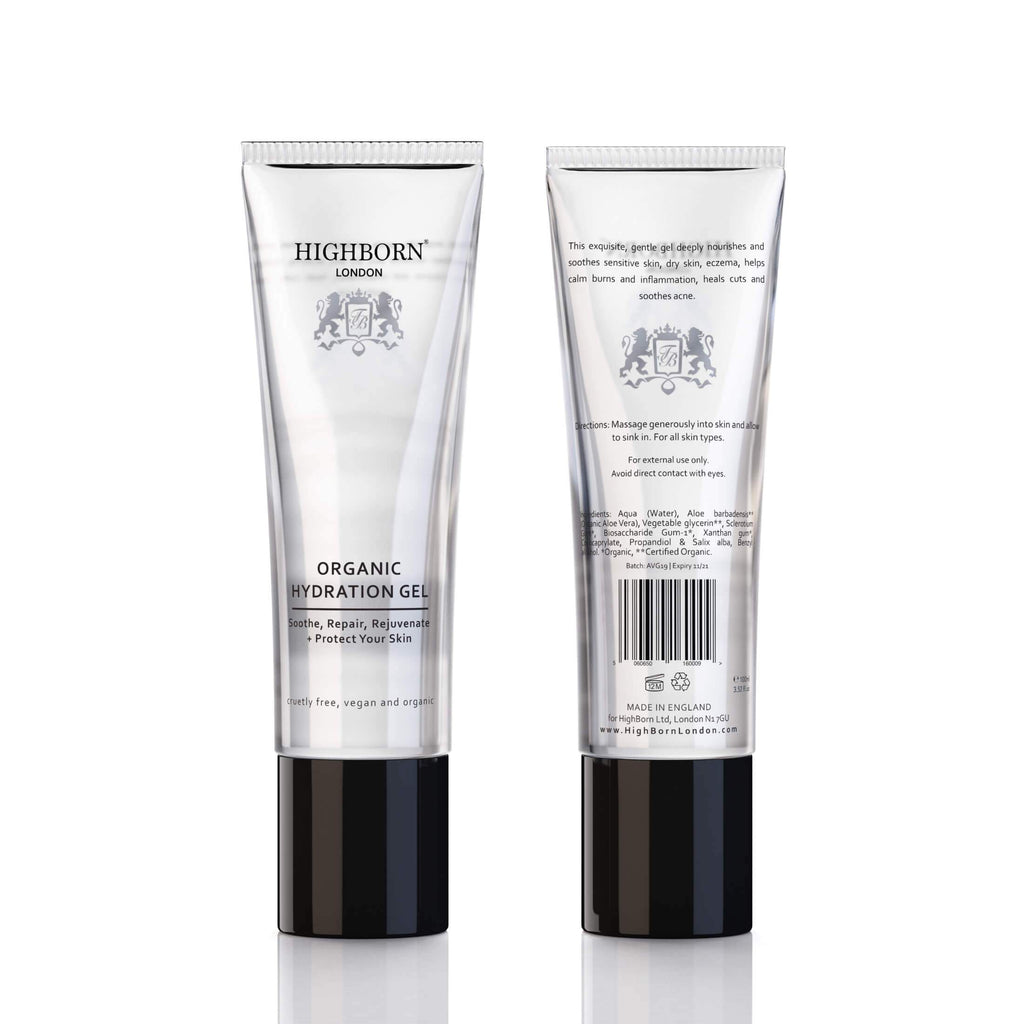Highborn Organic Hydration Gel skincare tube product image