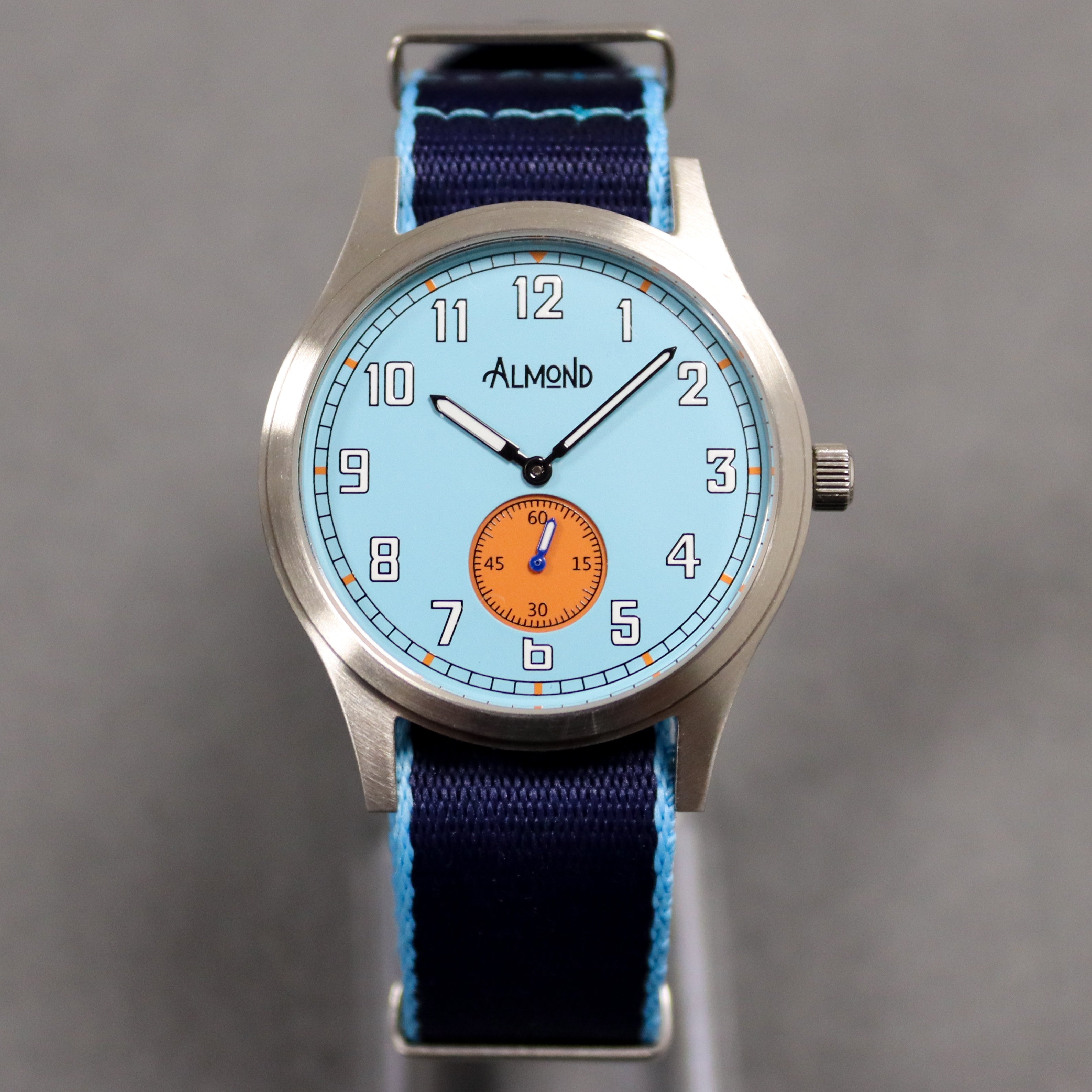 Riley Almond Rifleman Field quartz watch with NATO strap