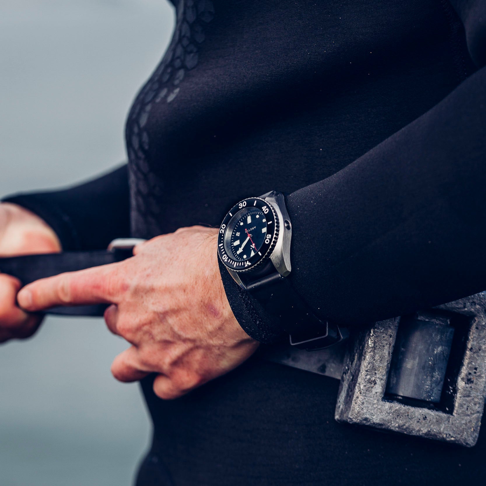 Rotate North Arctic 500m Dive Watch lifestyle image