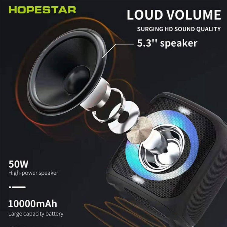 HOPESTAR Party100 10000mAh Bluetooth speaker detail