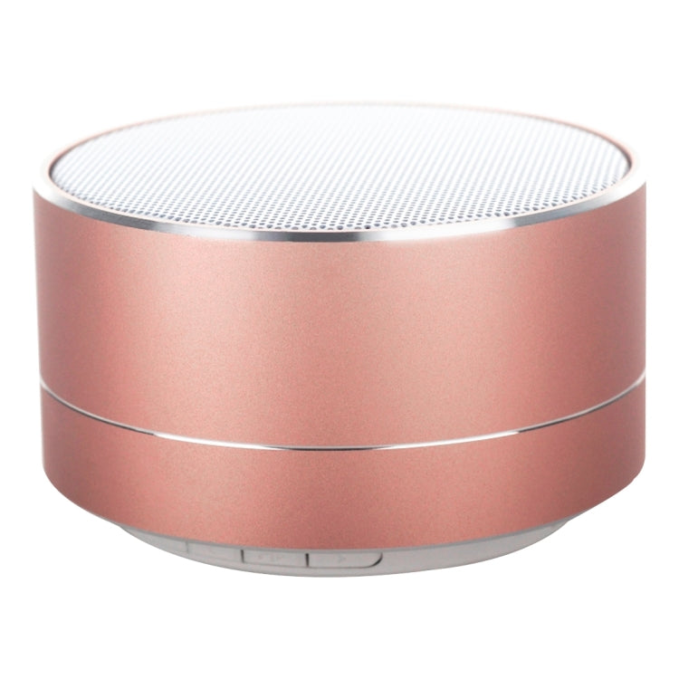 A10 rose gold mini Bluetooth speaker product detail image