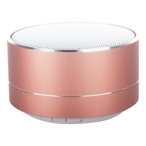 A10 rose gold mini Bluetooth speaker product detail image