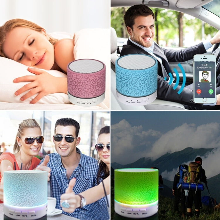 A9 mini speaker detail image with USB cable