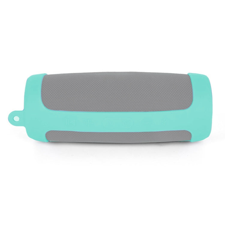 JBL Charge 3 silicone case showing carabiner carry detail