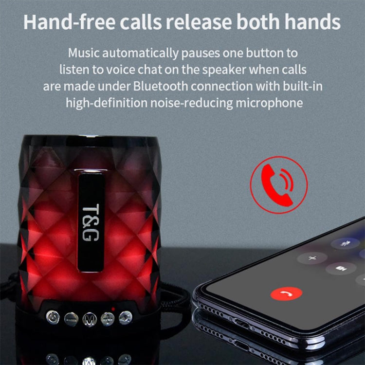 T&G TG155 Bluetooth speaker playback detail