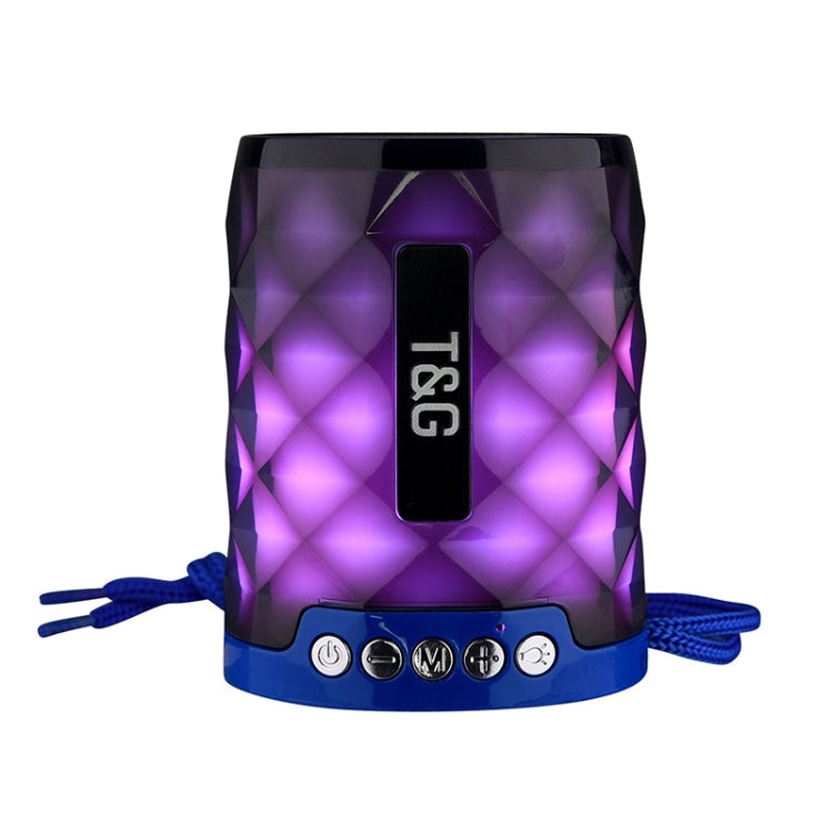 T&G TG155 mini Bluetooth speaker in blue