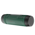 ZEALOT A2 Bluetooth speaker in dark green with detachable shoulder strap