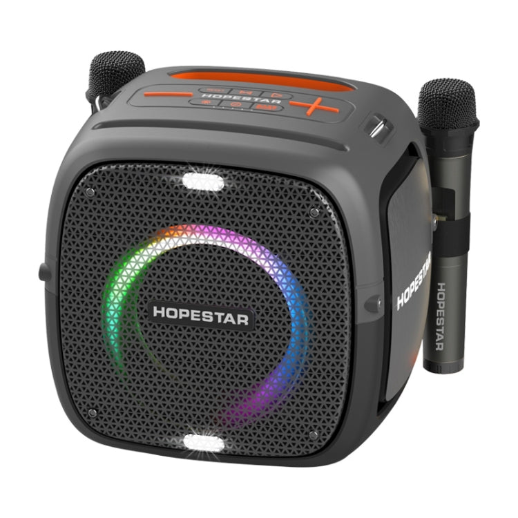 HOPESTAR Party One RGB Bluetooth speaker in grey