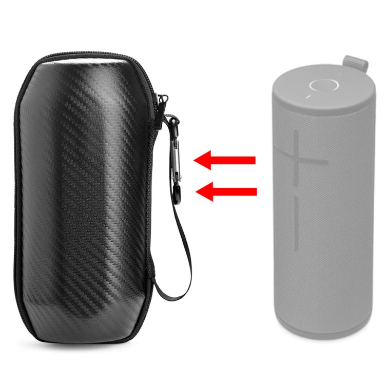 Logitech UE BOOM3 speaker storage bag carbon fibre style case