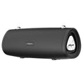 ZEALOT S38 portable Bluetooth speaker in black with adjustable shoulder strap