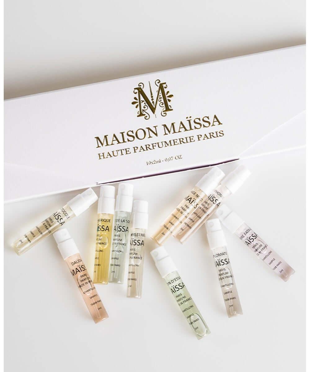 Maïssa Kit Echantillon N1 perfume sample set box