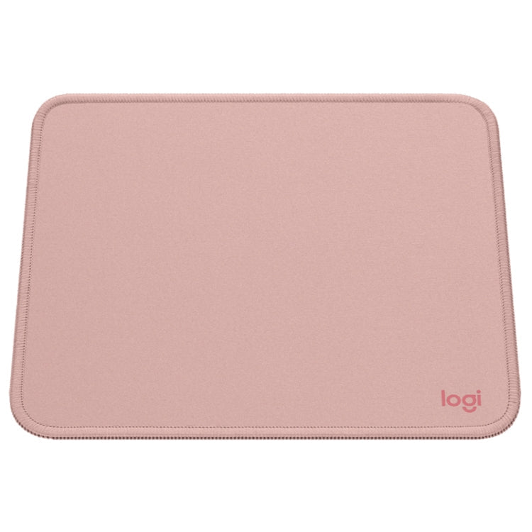 Logitech pink soft mouse mat surface detail