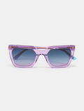 zoedepass Kate Amethyst square cat-eye sunglasses front product image