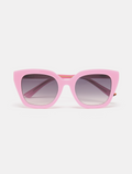 zoedepass Lauryn Candy Pink cat-eye sunglasses front product image