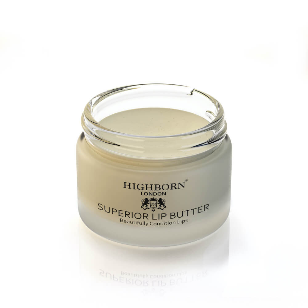Highborn Superior Lip Butter 50ml jar angle view