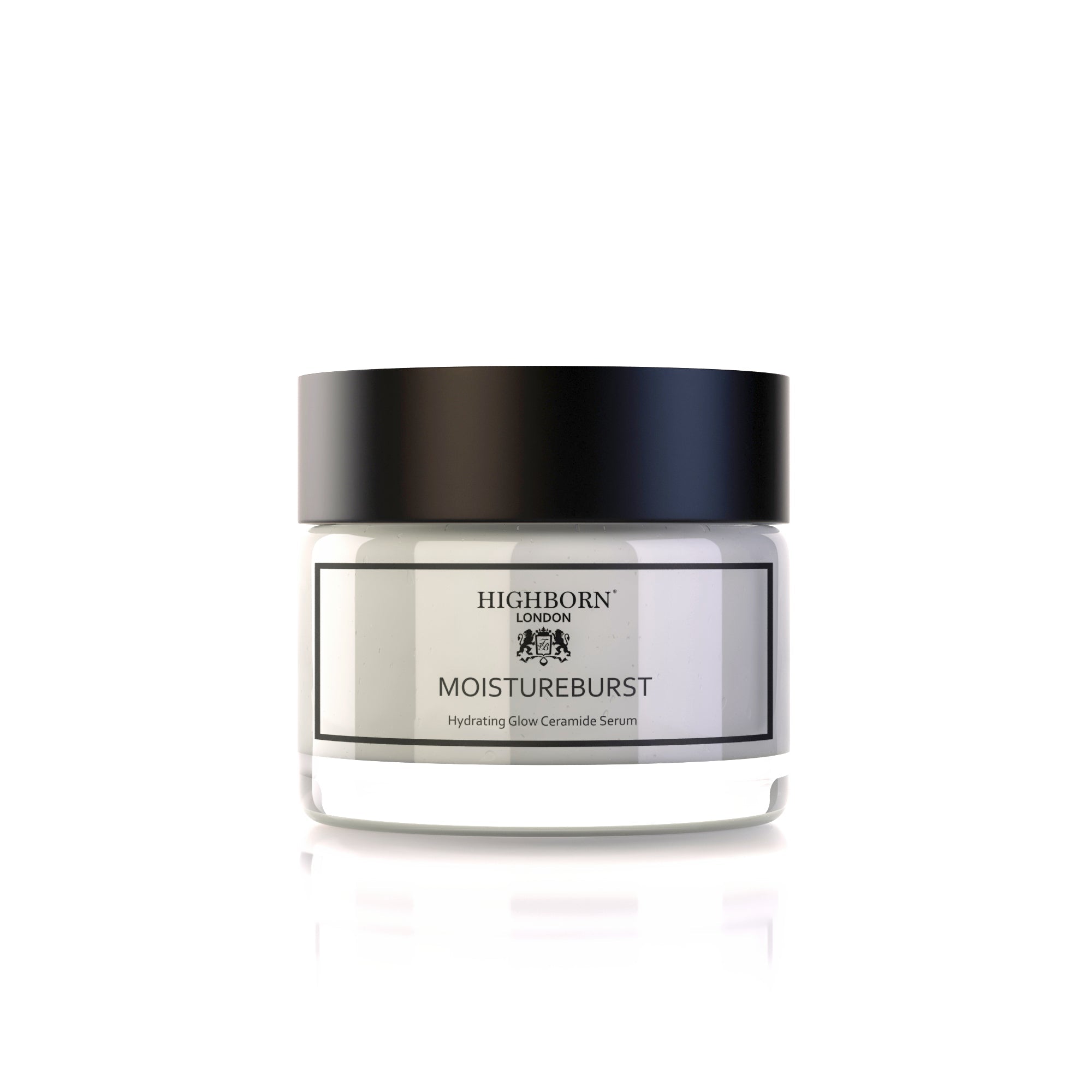 Highborn MOISTUREBURST Ceramide Serum on white background