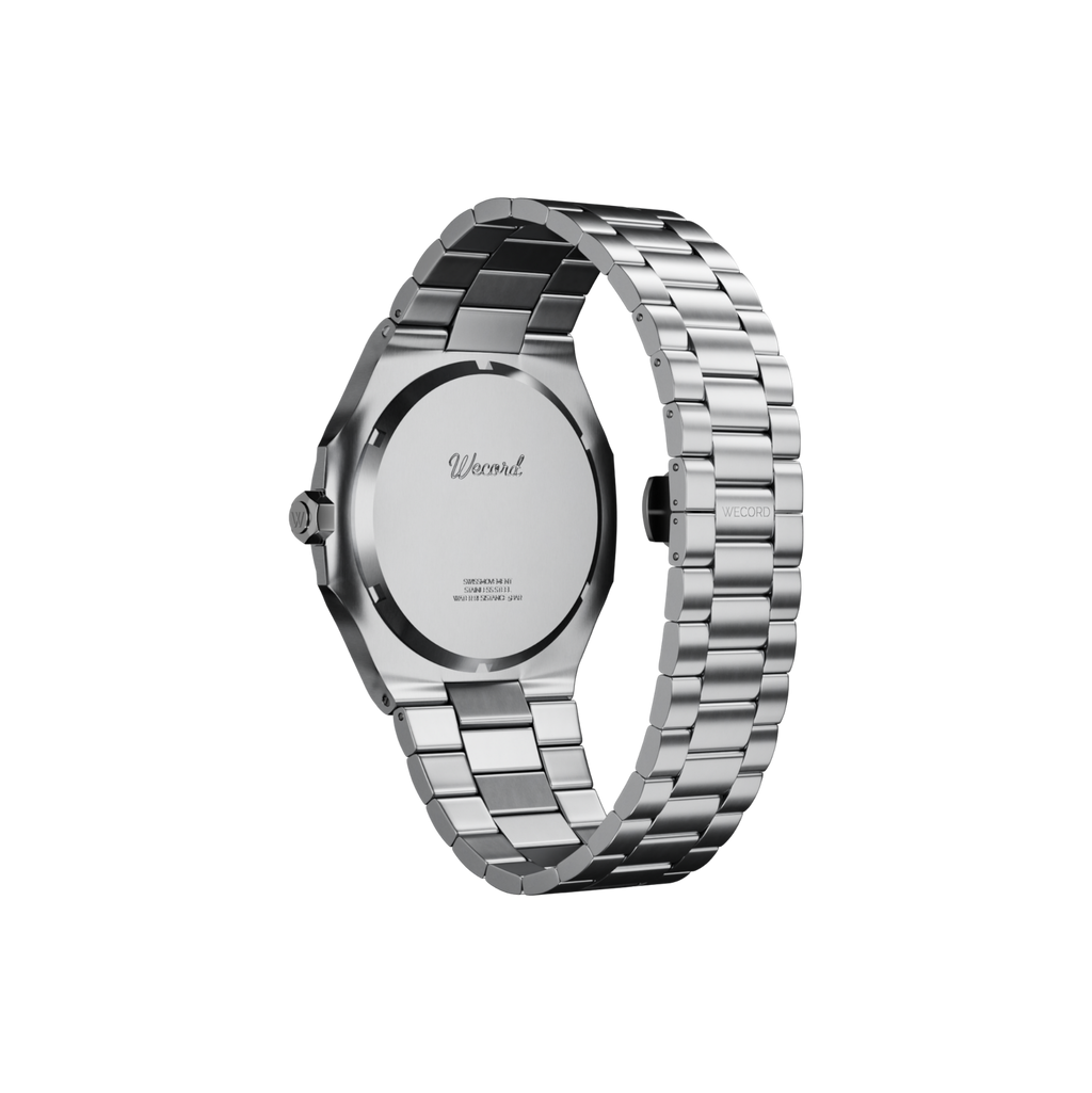 Wecord London Oliver Large watch in Navy Blue