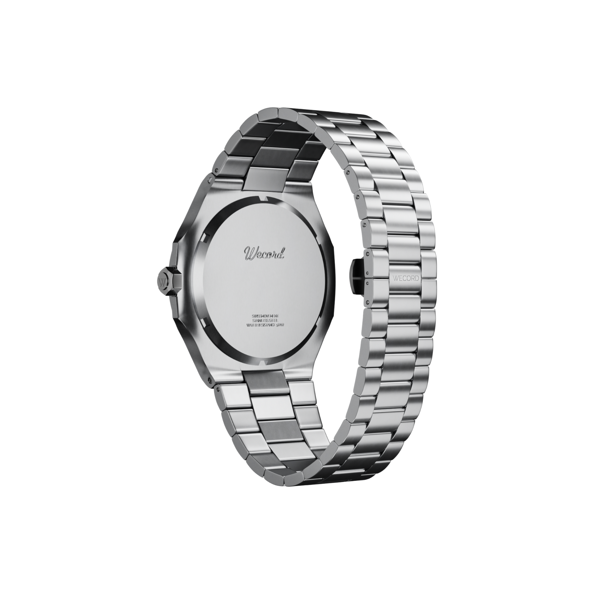 Wecord London Oliver Large watch in Navy Blue