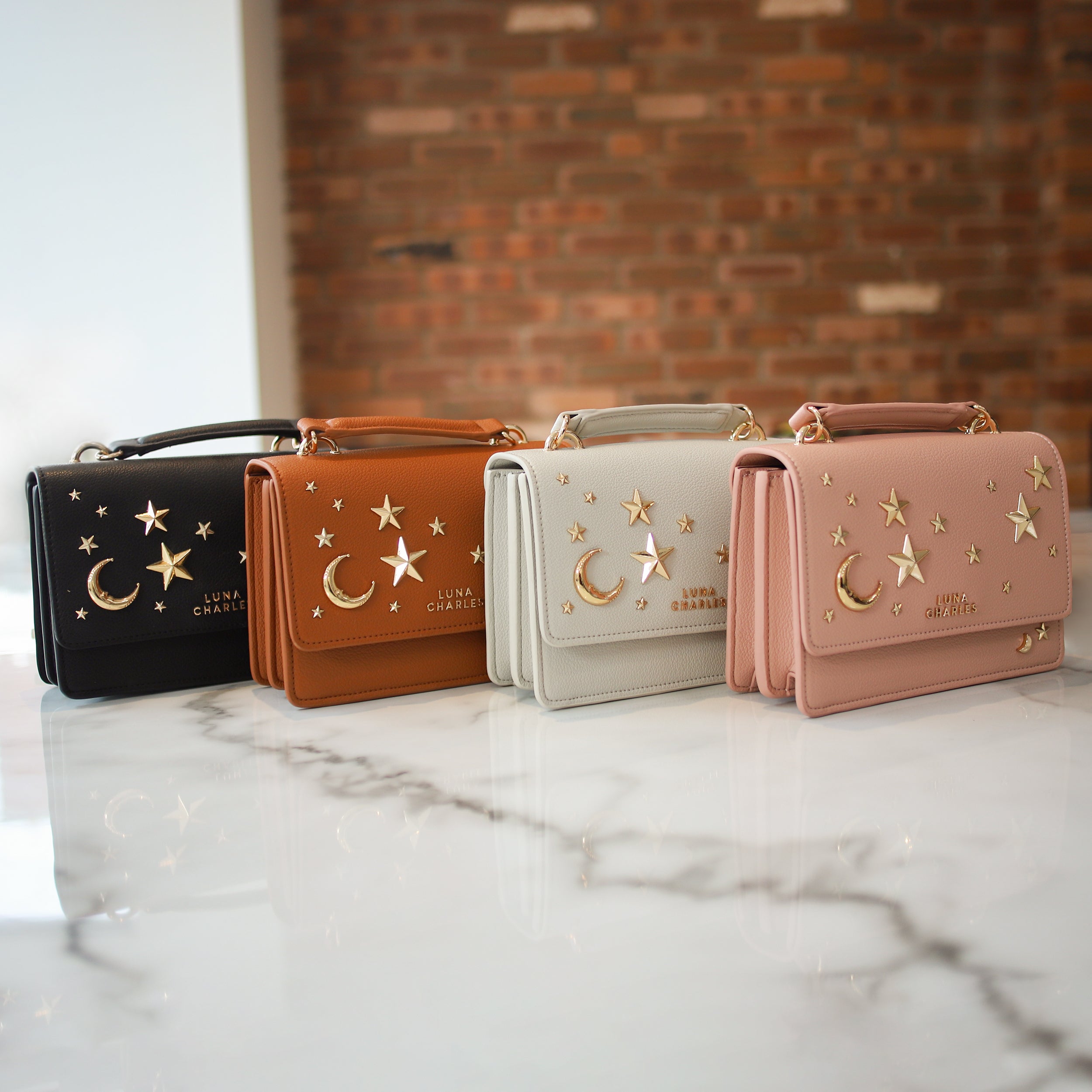 Luna Charles Nova crossbody bags colour range group image