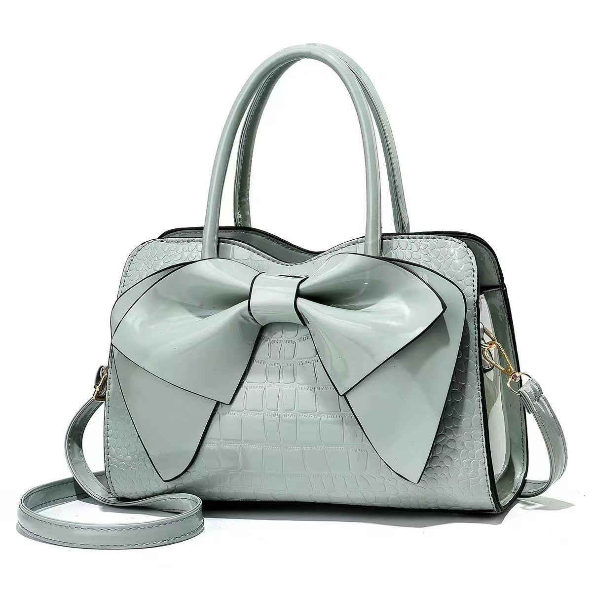 Kenike green western style crossbody handbag 30x13x20 variant