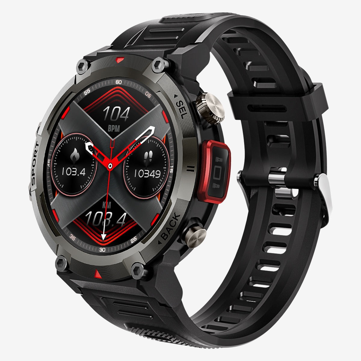 Kenike Fashion HD smart watch side profile