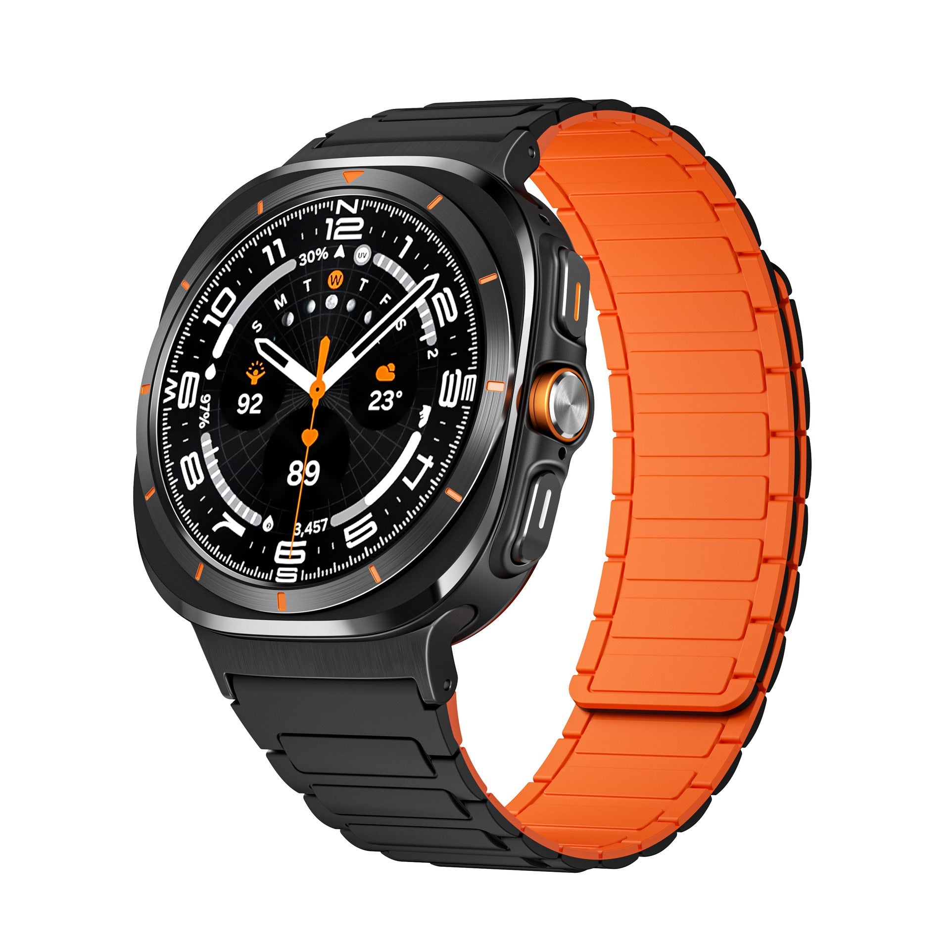 Kenike Watch Ultra two-colour magnetic strap detail