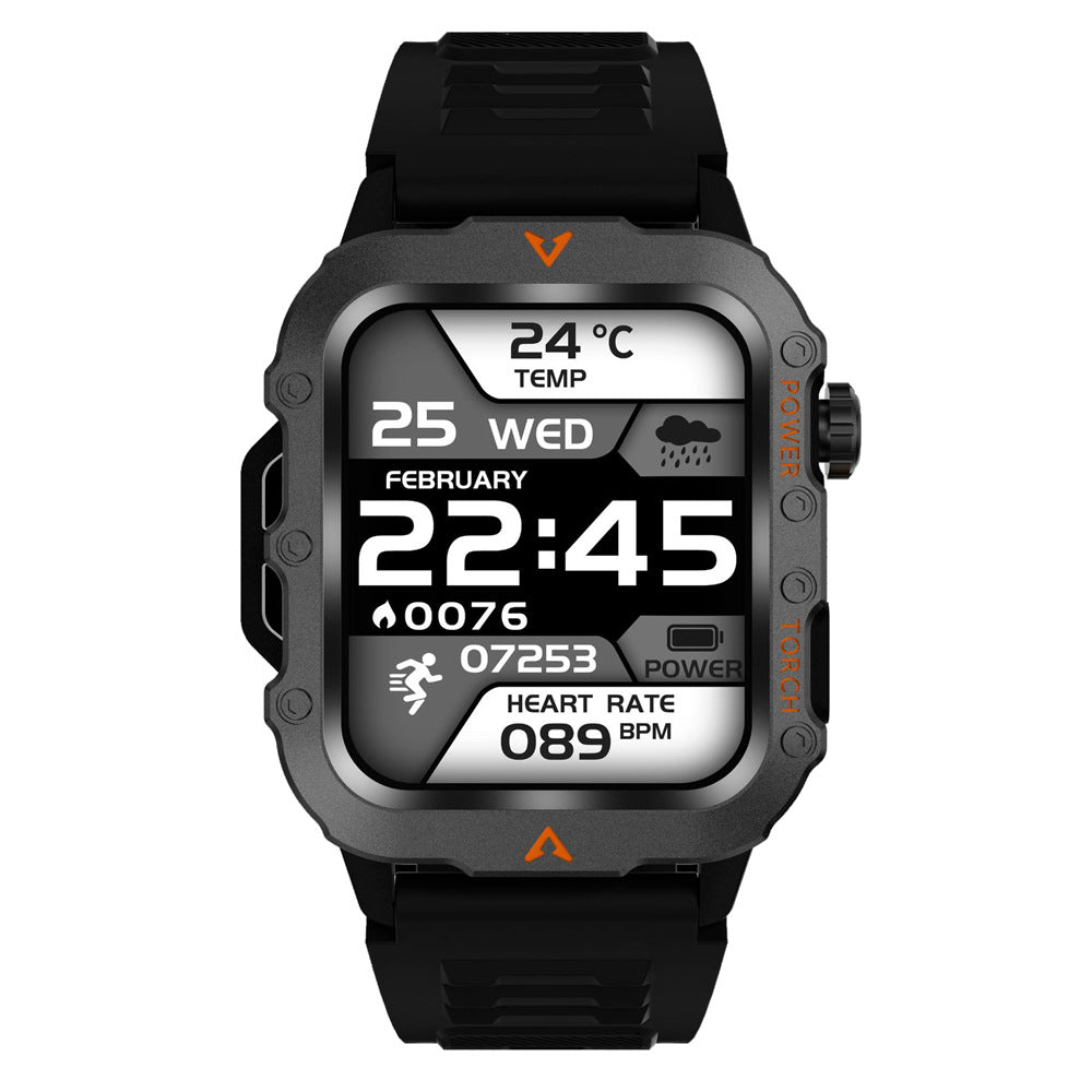 Kenike Bluetooth calling outdoor sports smart watch front view