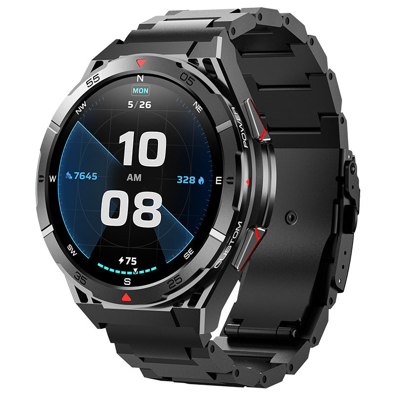Kenike dual-band GPS Bluetooth calling smart watch front view