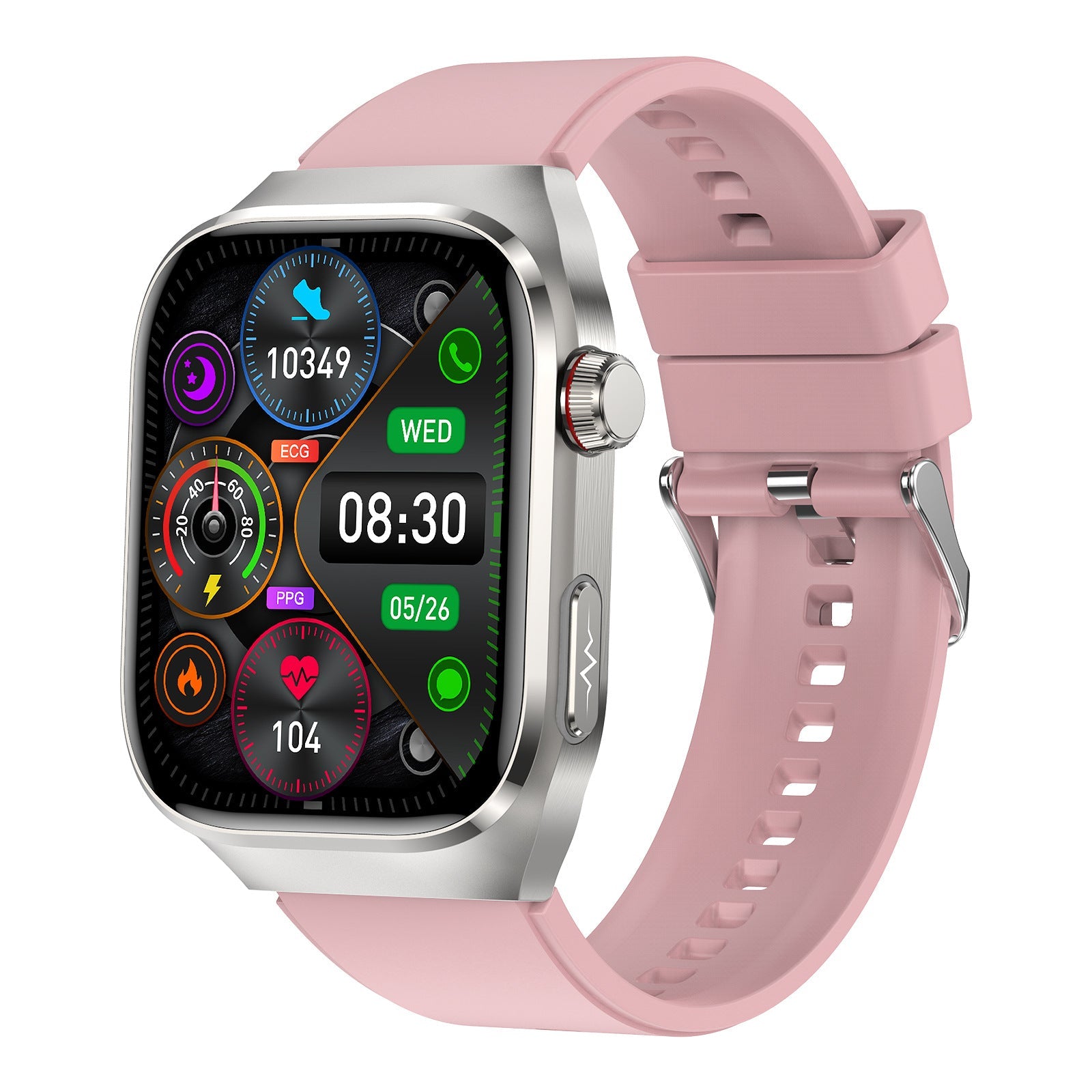 Kenike micro physical examination Bluetooth smartwatch strap close-up