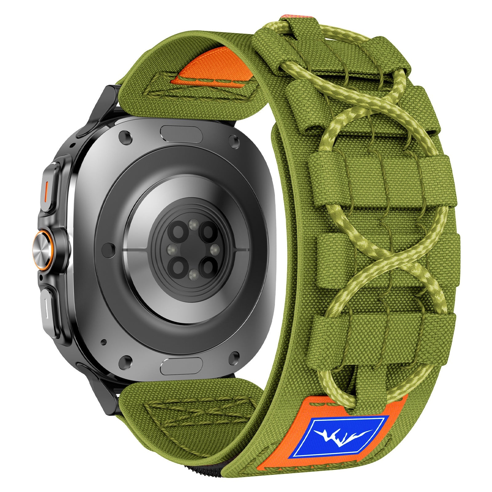 Kenike Ultra Track nylon watchband clasp detail