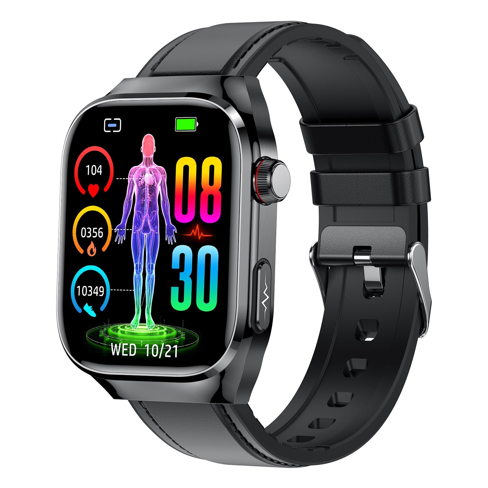 Kenike micro physical examination Bluetooth smart watch front view