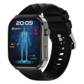 Kenike Bluetooth calling heart rate watch alternate front view