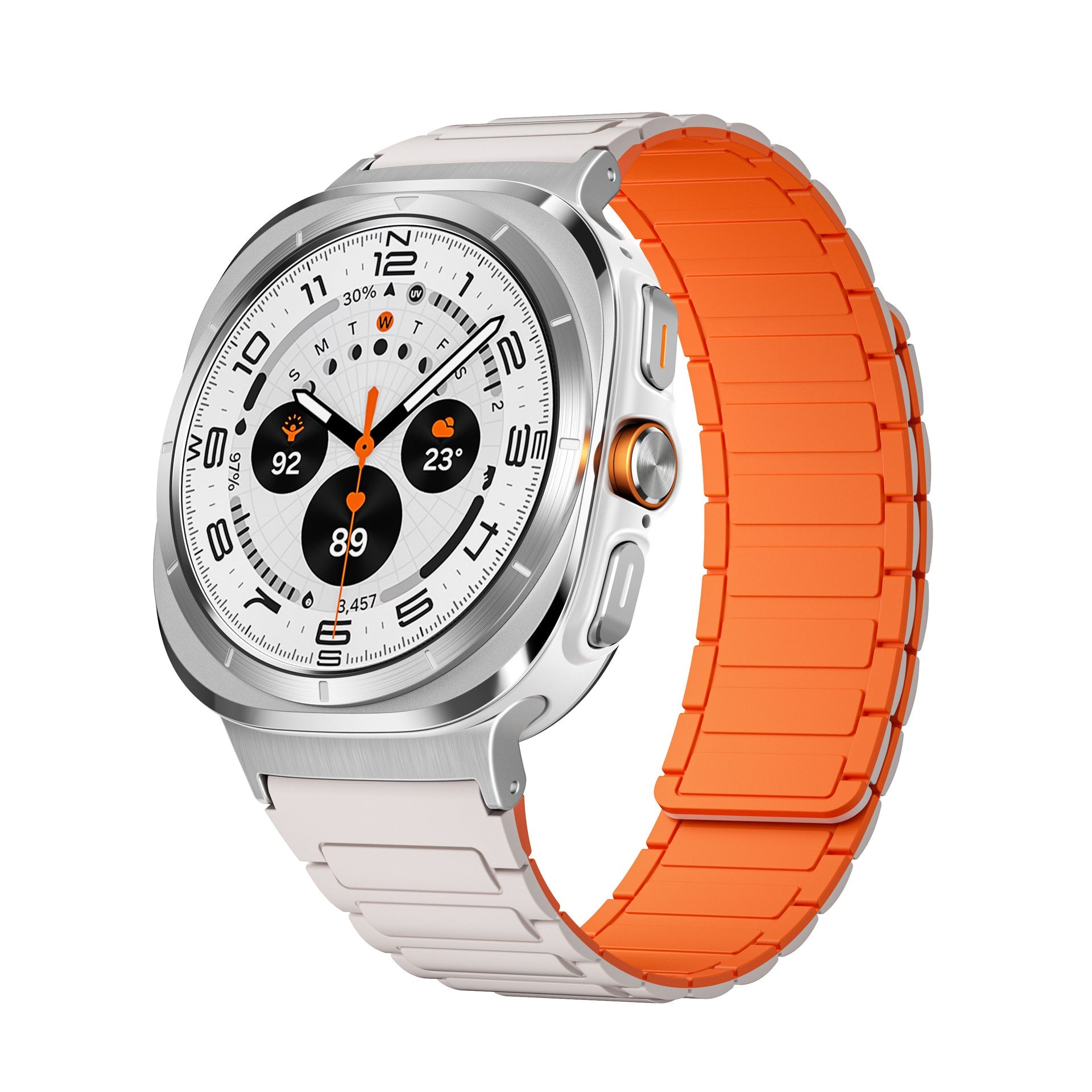 Kenike Watch Ultra magnetic silicone strap final detail
