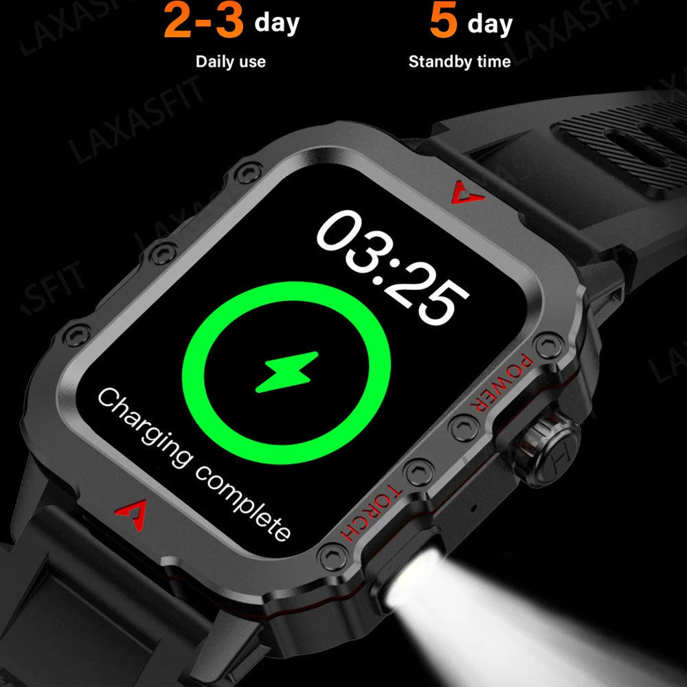 Kenike outdoor Bluetooth smart watch strap detail